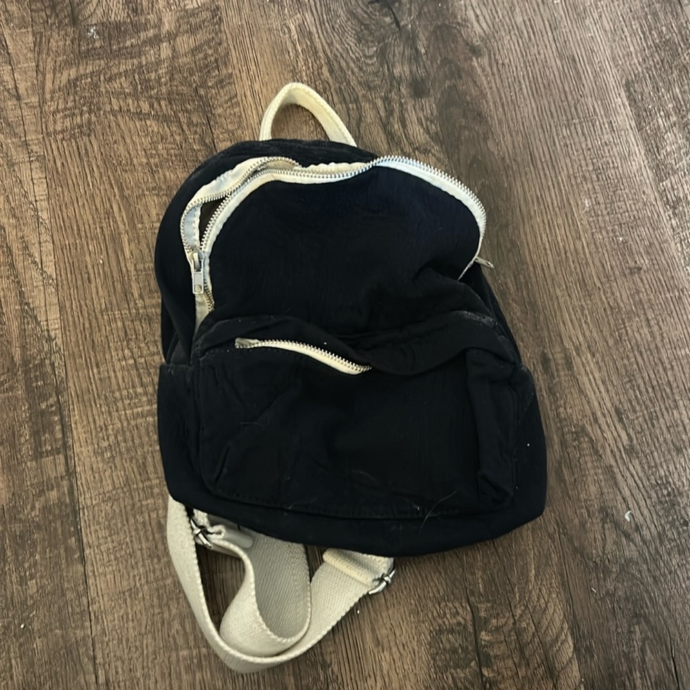Navy small brandy melville backpack